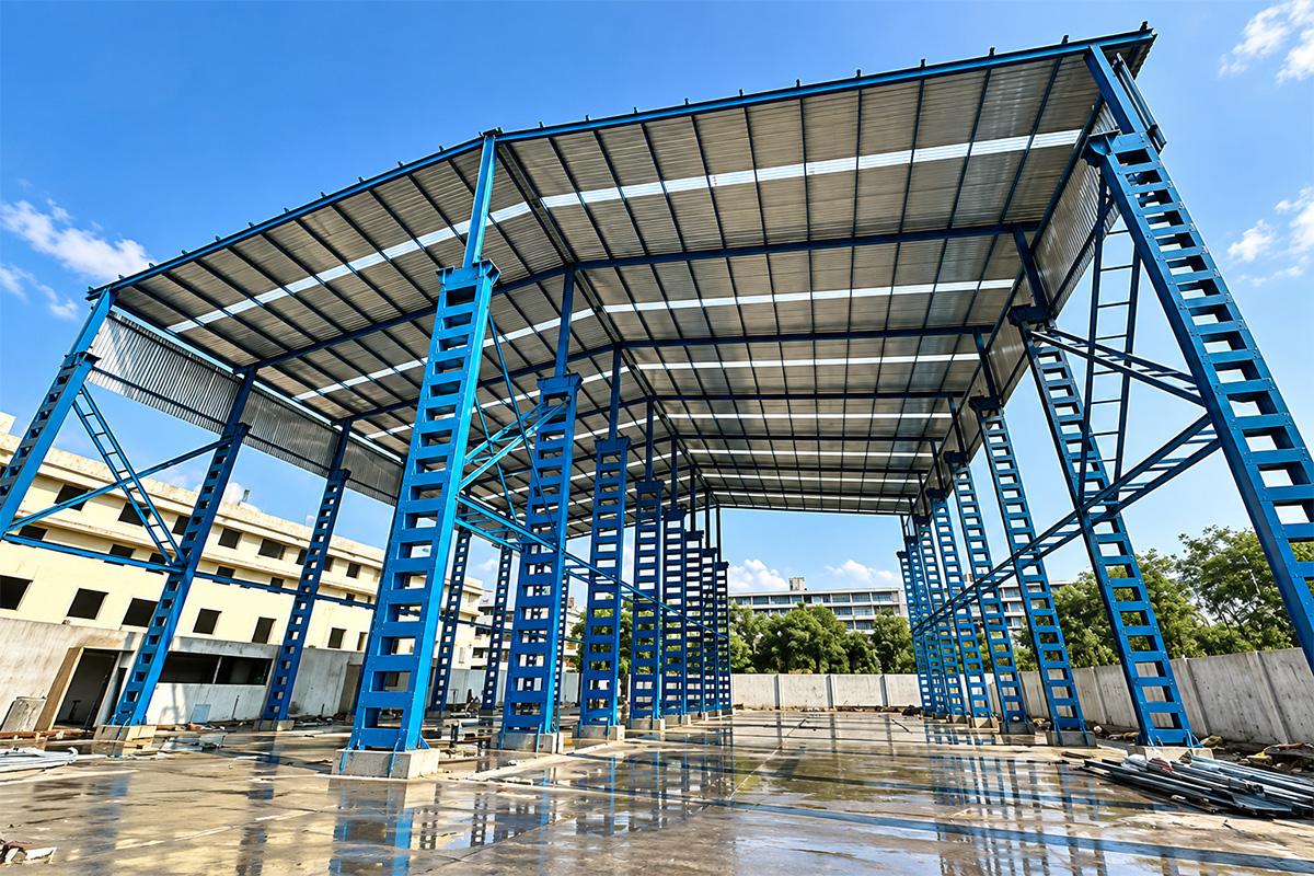 Technip Engineering Works Pvt. Ltd. — steel structure